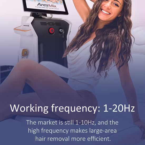 Новая эпиляция лазерного диода Thechology 3D/лазер 808nm 1200W диода