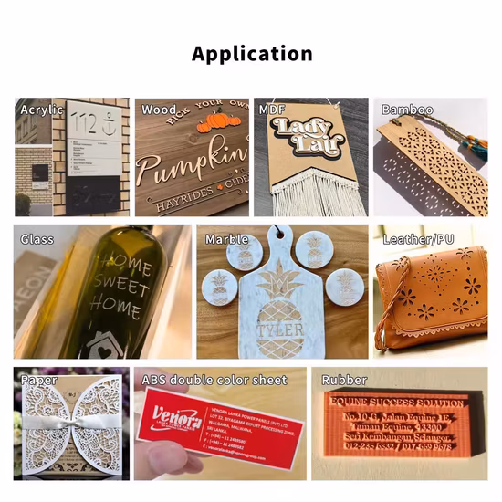 Коммерческая 130 Вт 150 Вт 1070 1490 1610 3D-печатная машина Бумага Дерево Акрил Фанера Кожа Резина Неметаллический лазер с ЧПУ с Ruida Lightburn