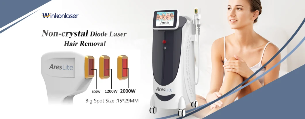 New Arrival 100 Millions Shots Non Crystal 3 Wavelengths Painless Diode Laser 755nm 808nm 1064nm Laser Hair Removal