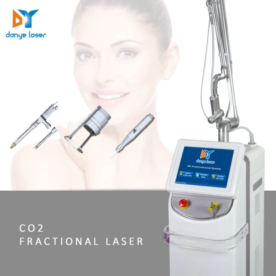 Стекло/РЧ трубка CO2 фракционное лазерное устройство для удаления шрамов на лице для омоложения лица для использования в клиниках и больницах
