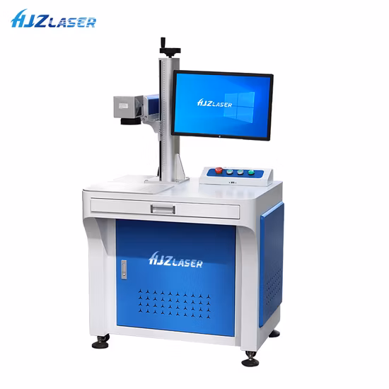 Raycus Jpt Mopa 20W 30W 50W 60W 80W 100W 120W Волоконно-лазерная резка гравировально-маркировочный станок с вращающимся металлическим ювелирным изделием Пластиковый гравировальный маркер